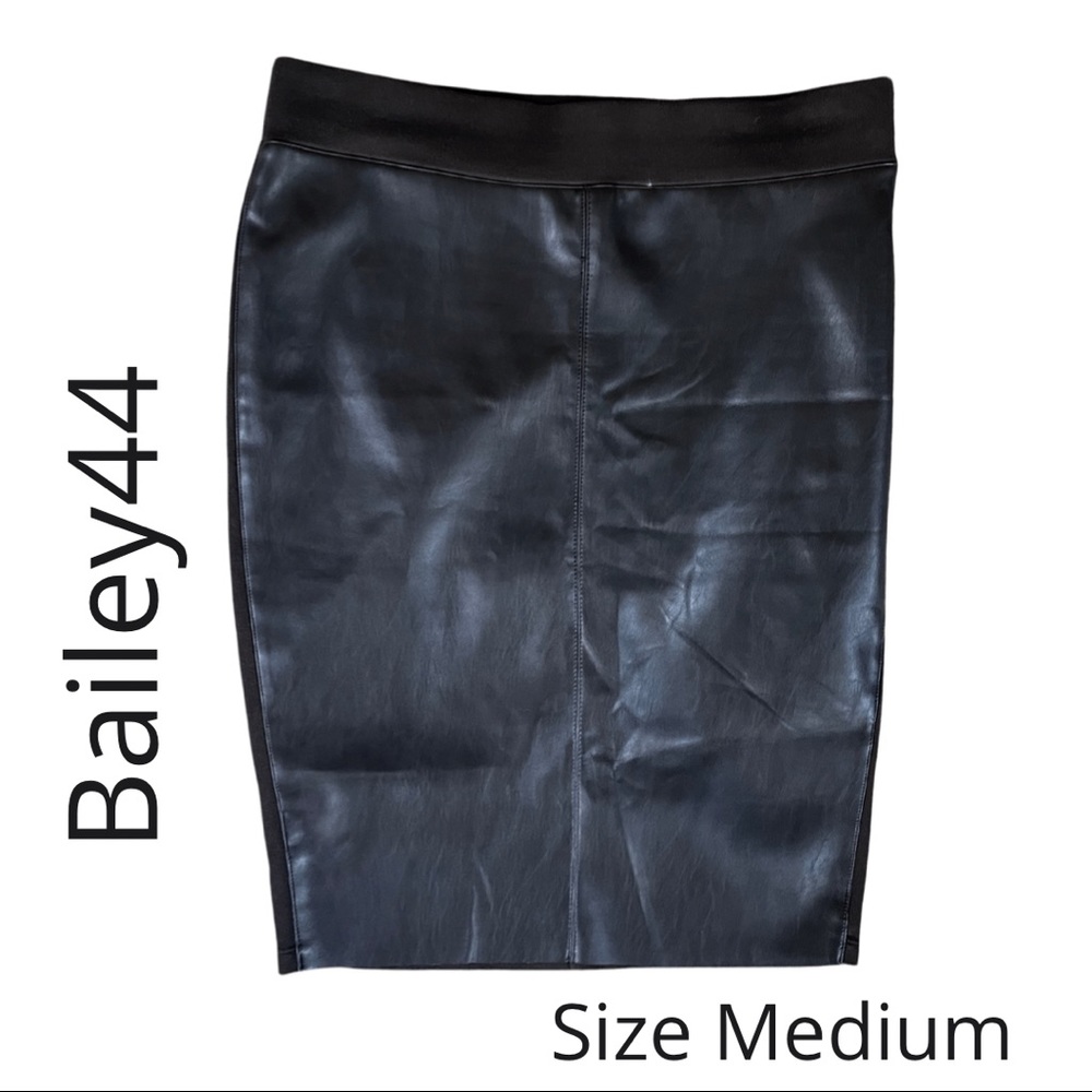 Bailey 44 faux leather skirt